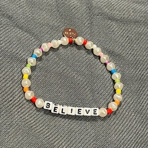 Believe Little Words Project Bracelet